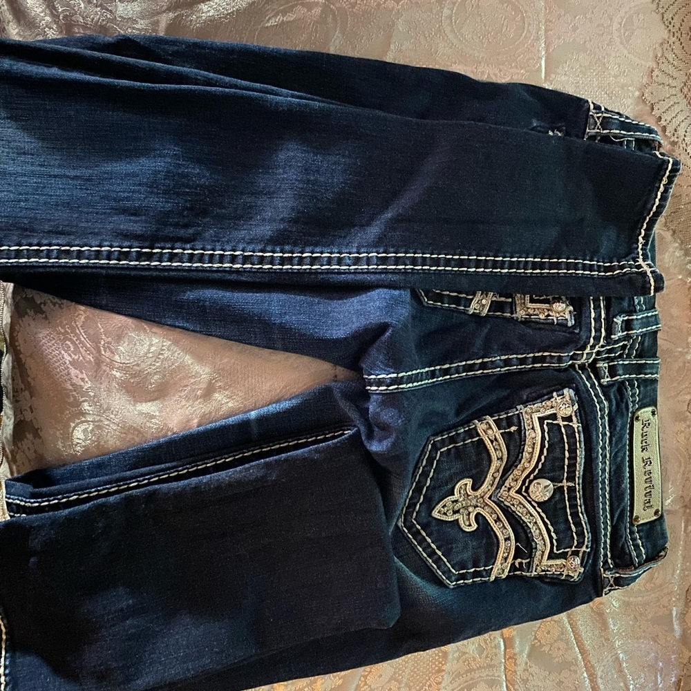 Rock revival used like new jeans - Picture 2 of 3